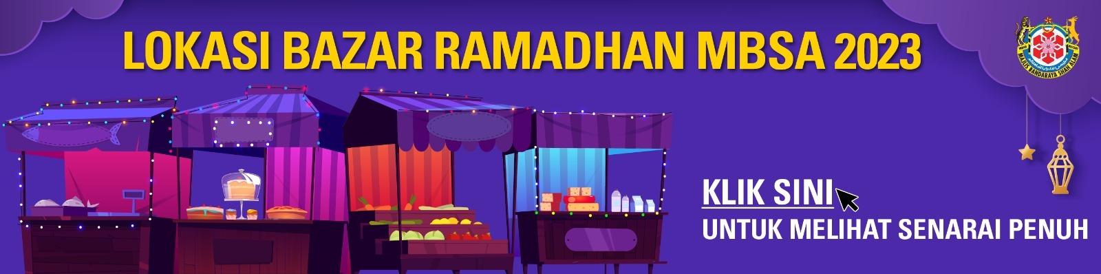 Senarai Bazar Ramadan MBSA 2023